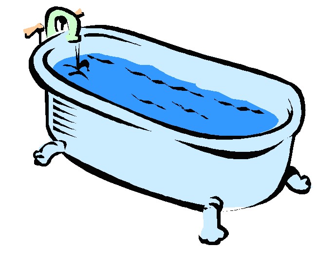 Shower Tub Clipart 