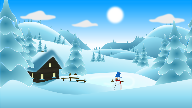 Free Winter Scene Cliparts, Download Free Clip Art, Free