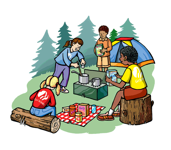 family camping camp clip art - Clip Art Library.