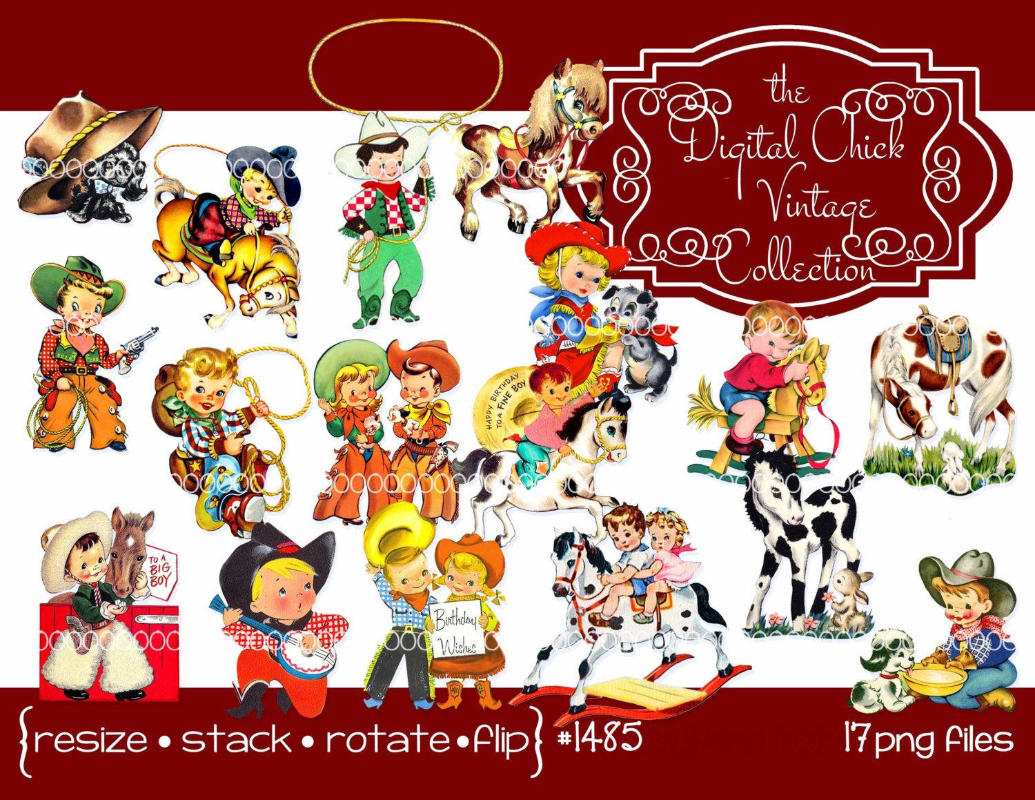 Cowgirl clipart 