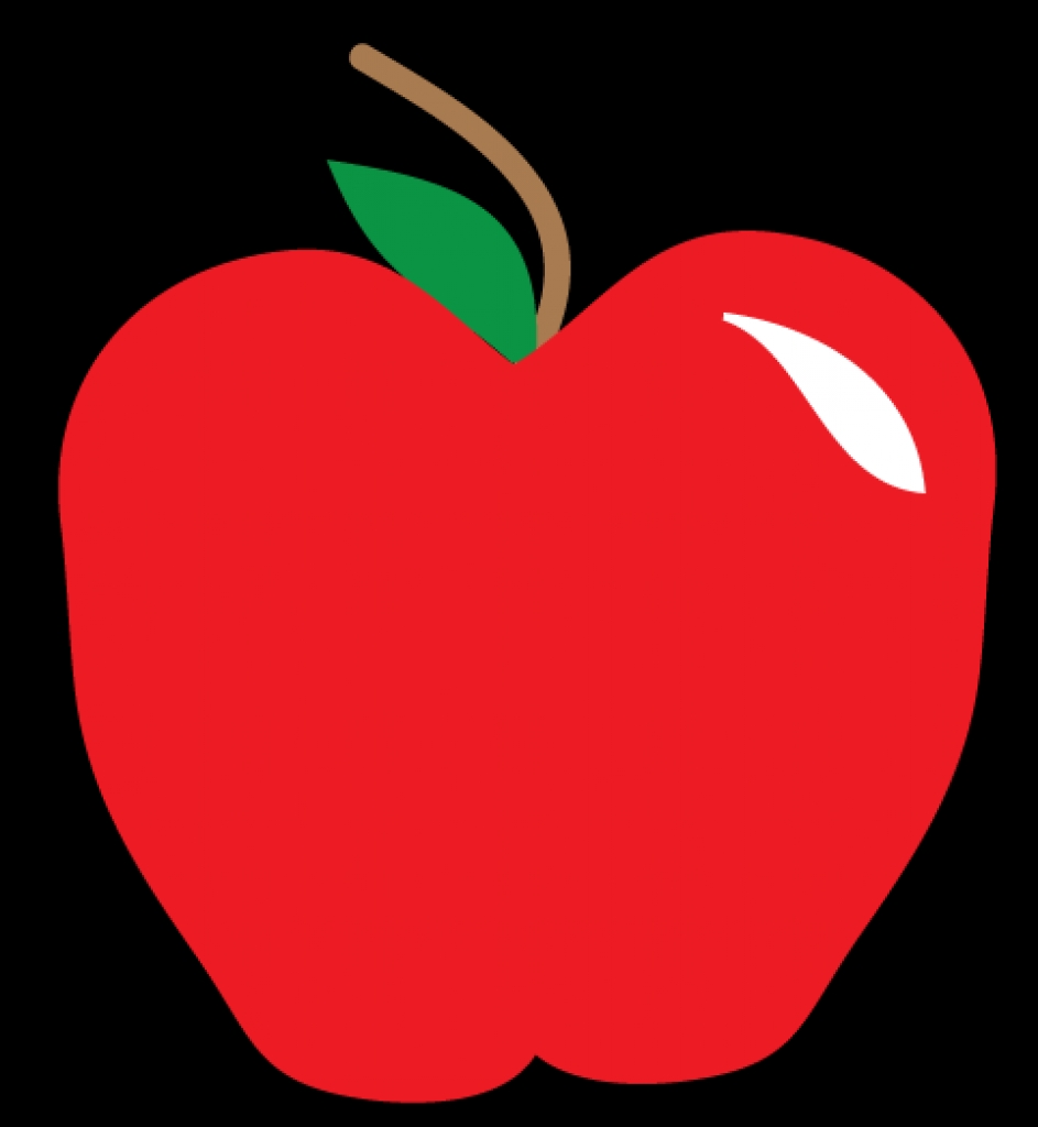Red apple clipart png 
