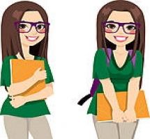 Happy College Student Clipart 