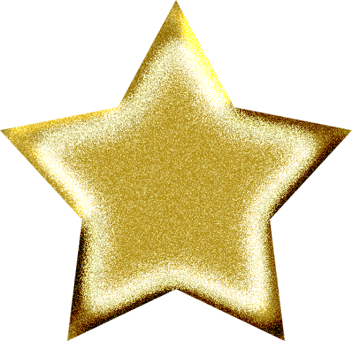 Gold Star Clipart 