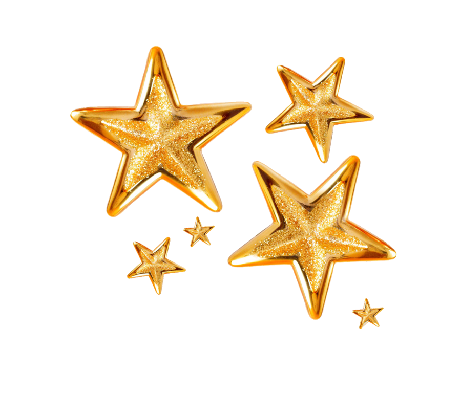 Free Gold Star Clipart 