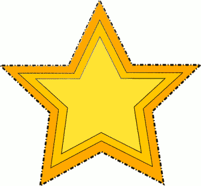Free Gold Star Clipart 