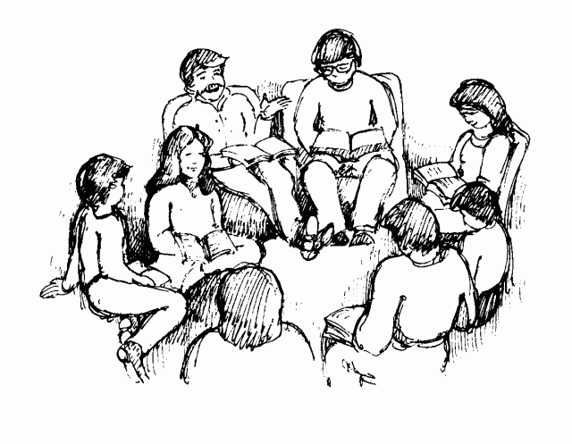 Group work clipart black and white gif 