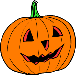 happy pumpkin face clipart yelling