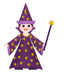 Female Wizard Clipart 