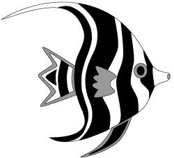 Printable Fish Clip Art 