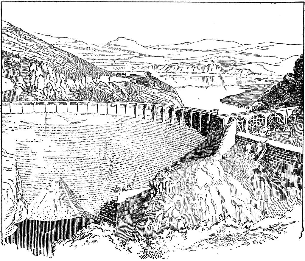 The Roosevelt Dam 