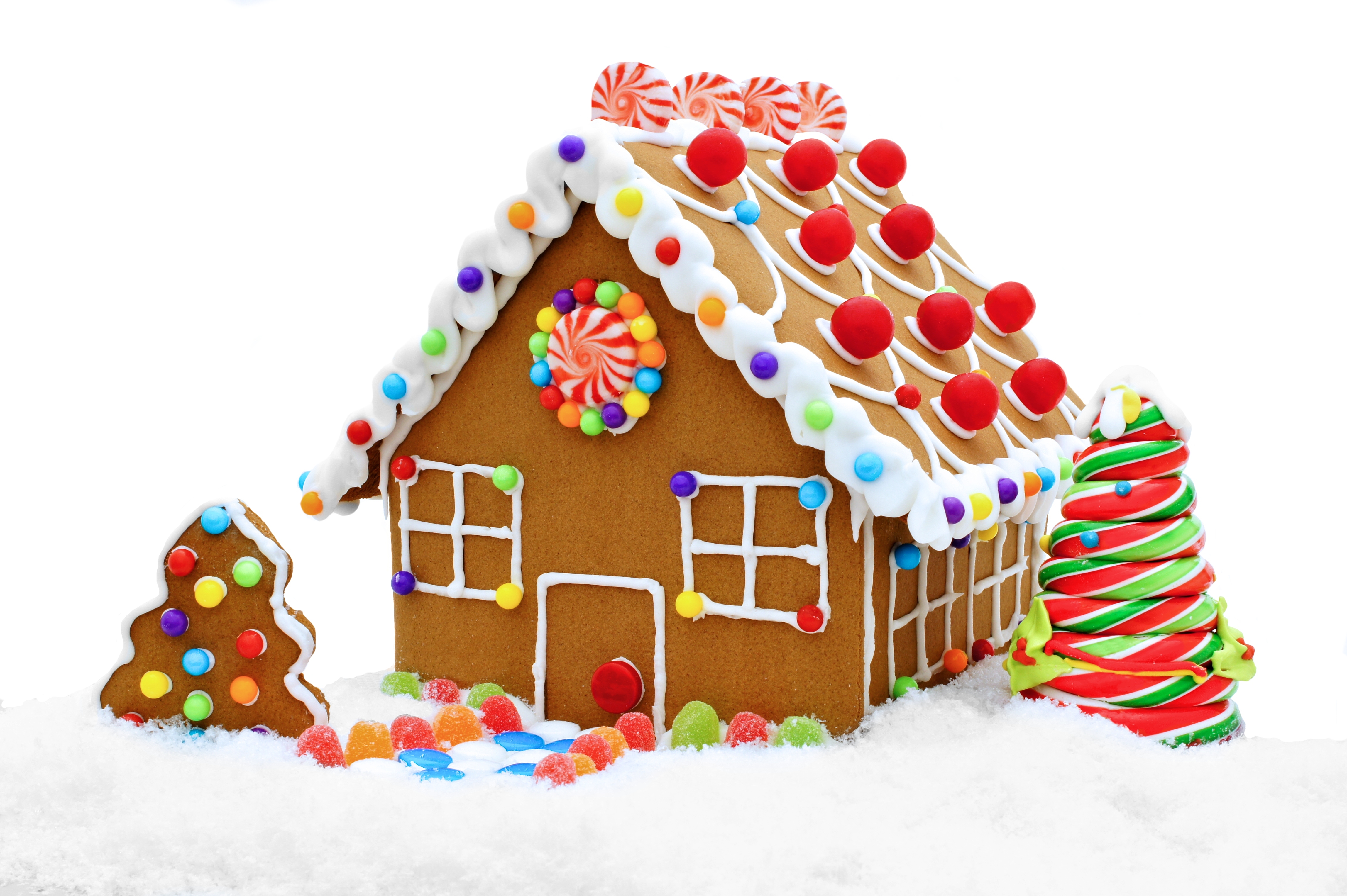 Gingerbread house free clipart 