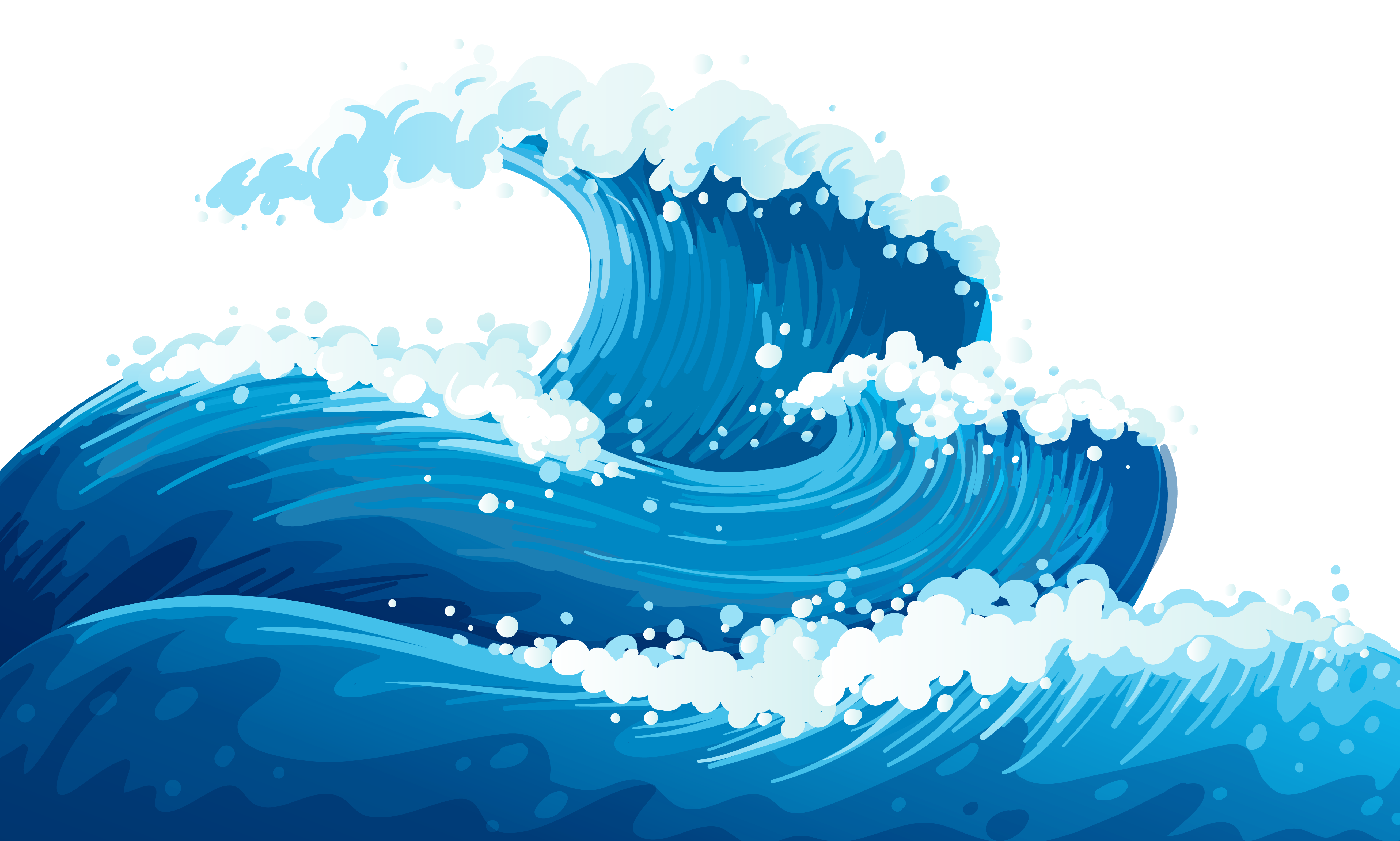 Water waves clip art