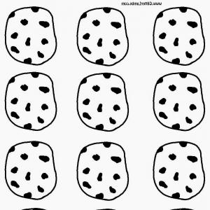 Hd Cookie Black And White Clipart Picture 
