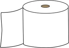 Toilet Paper Clipart 