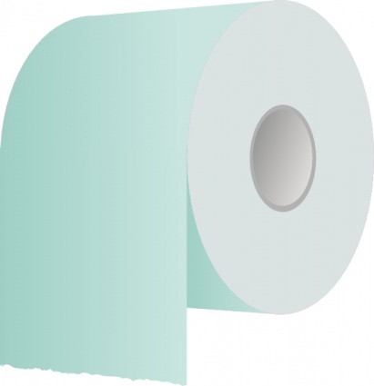 Toilet Paper Roll Clip Art, Vector Toilet Paper Roll 