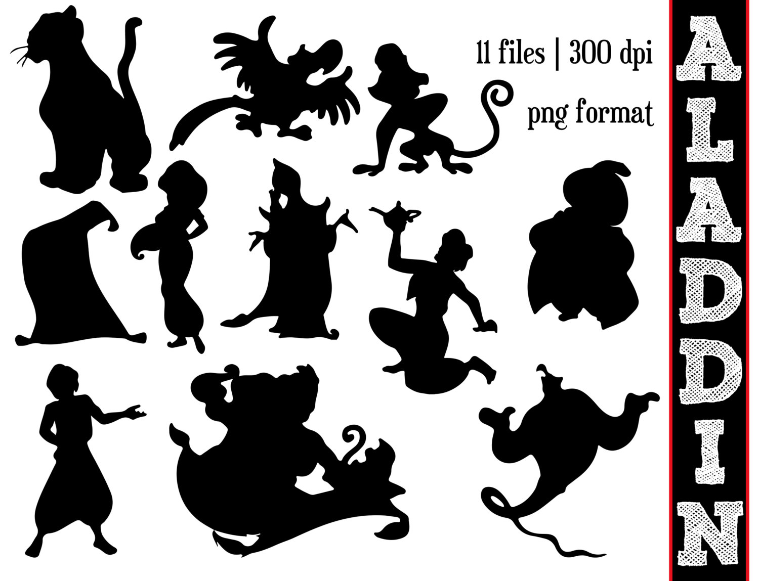 Free Disney Silhouette Cliparts, Download Free Disney Silhouette