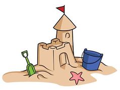 sandcastle clipart - Clip Art Library