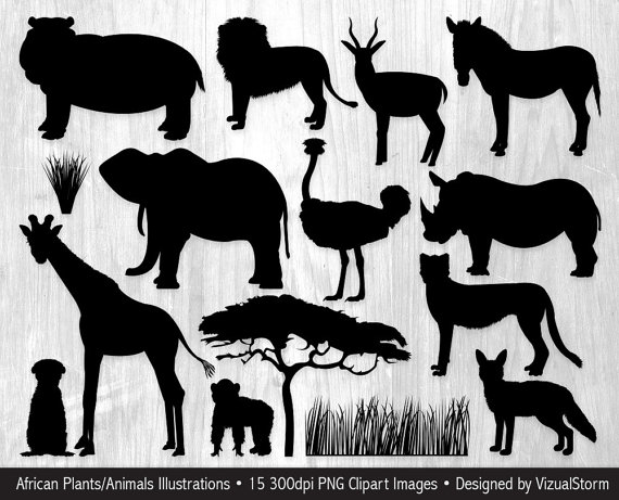 Free Jungle Animal Silhouette Download Free Clip Art Free Clip Art On Clipart Library