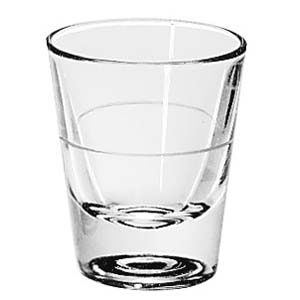 Libbey A Oz Whiskey Shot Glass With Oz Cap Line Cs 