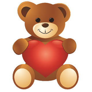 cute valentines bear