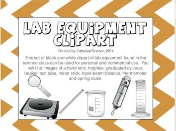Lab safety equipment clipart 