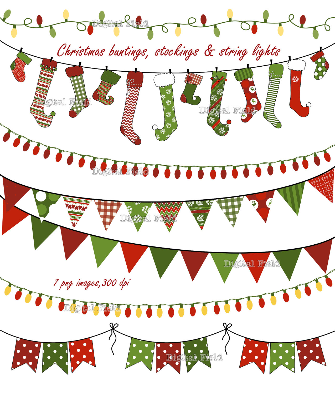 christmas decorations printable clip art - Clip Art Library