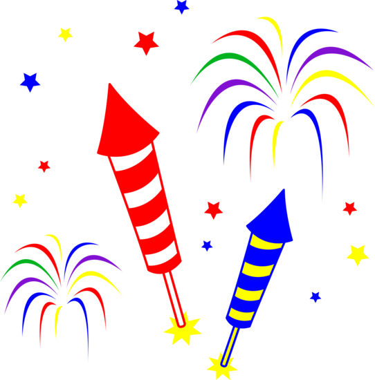 4th july fireworks free image clipart 