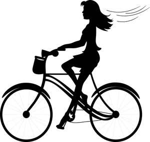 Bike Riding Clipart 