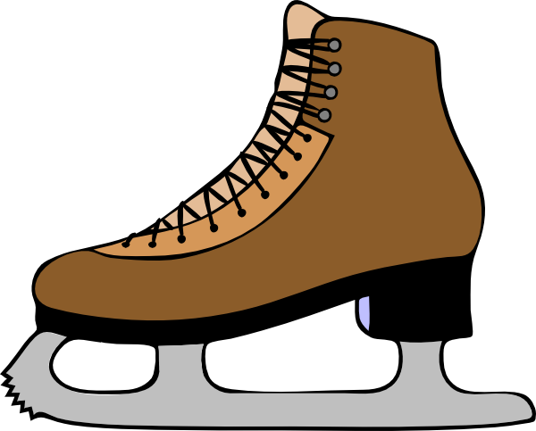 Ice Skate Shoe Clip Art at Clker 