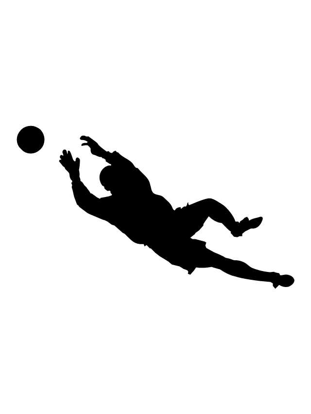 Soccer Silhouette Vector Png Free Download 