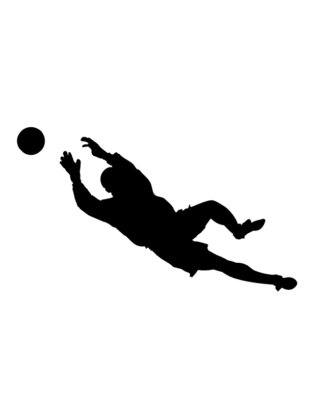 goalie soccer clipart