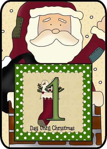 Countdown to Christmas Printables 