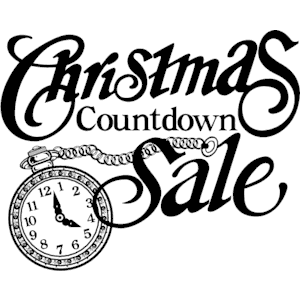 Christmas Countdown Sale clipart, cliparts of Christmas Countdown 