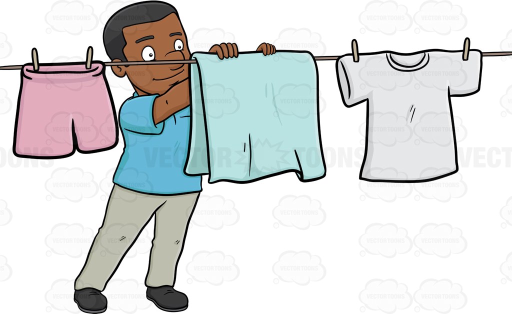 hang up the clothes clipart - Clip Art Library