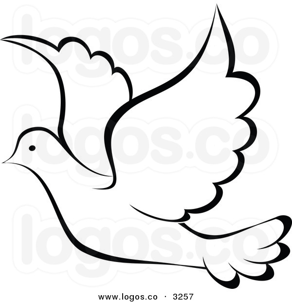 Free clipart of doves 