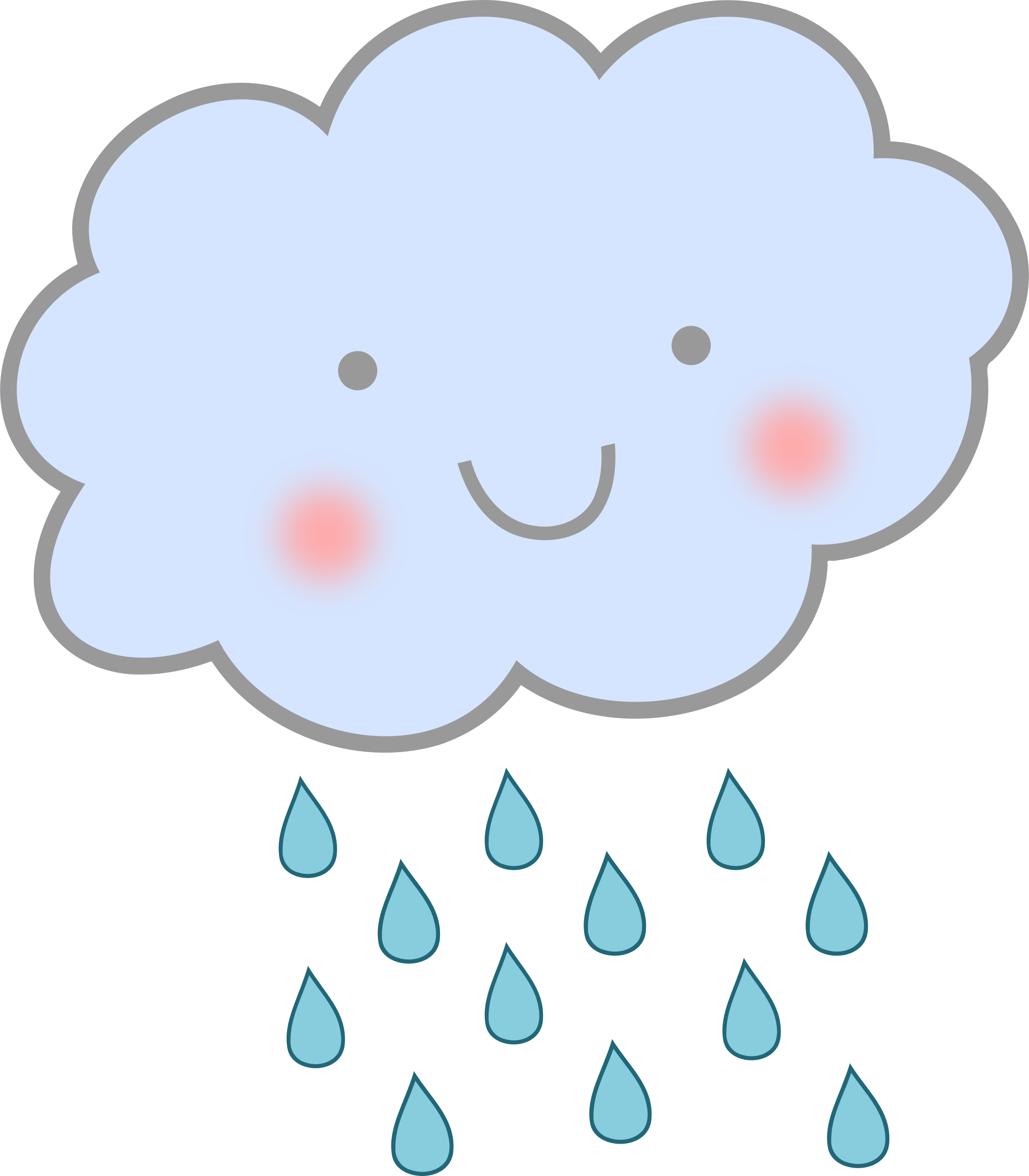 Rain Cloud Clipart 