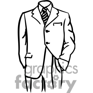 Business Man In Suit Clipart 
