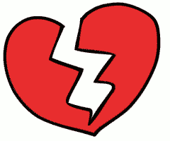 Free Broken Hearts Clipart, 1 page of Public Domain Clip Art 