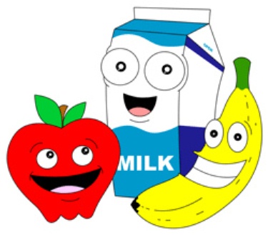 cartoon snack time snack - Clip Art Library