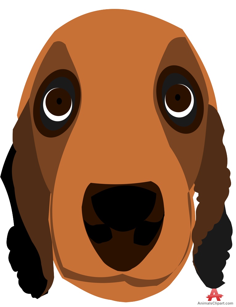 Dachshund Dog Face Clipart 
