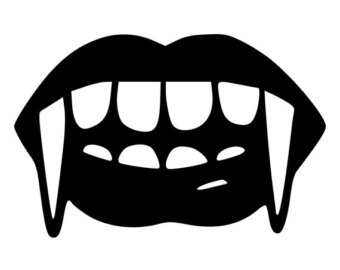 Clipart vampire teeth 