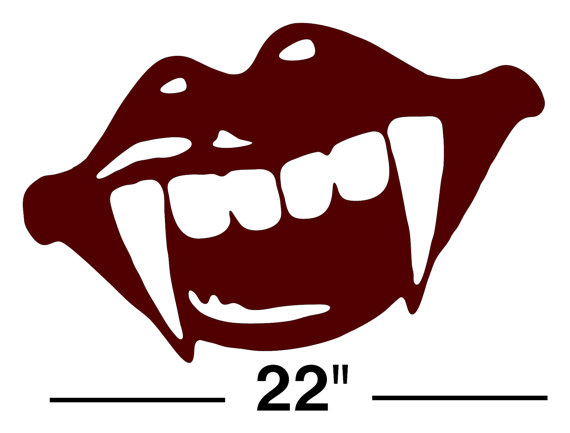 Clipart Vampire Teeth Vampire Teeth Decal Sticker Wall Art Car 
