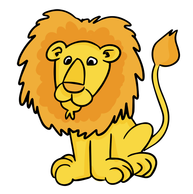 Cartoon Pictures Of Lion 