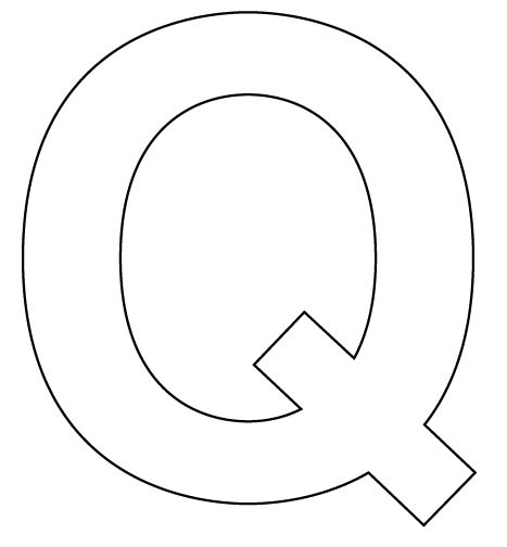 Letter Q Clipart Black And White Clip Art Library