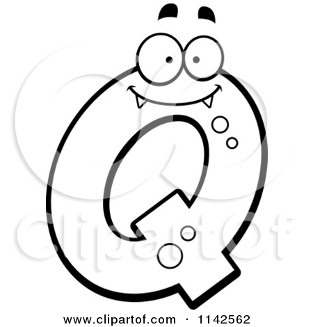 Pictures With The Letter Q Clipart Black And White Clip Art Library
