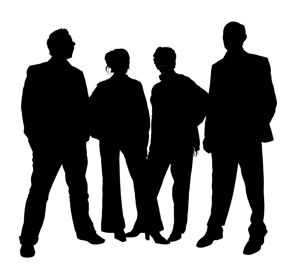 Family clipart silhouette 