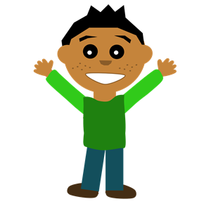 Excited people clipart 