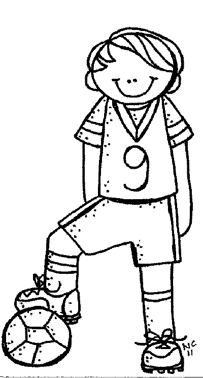 Sports Clipart Black And White 