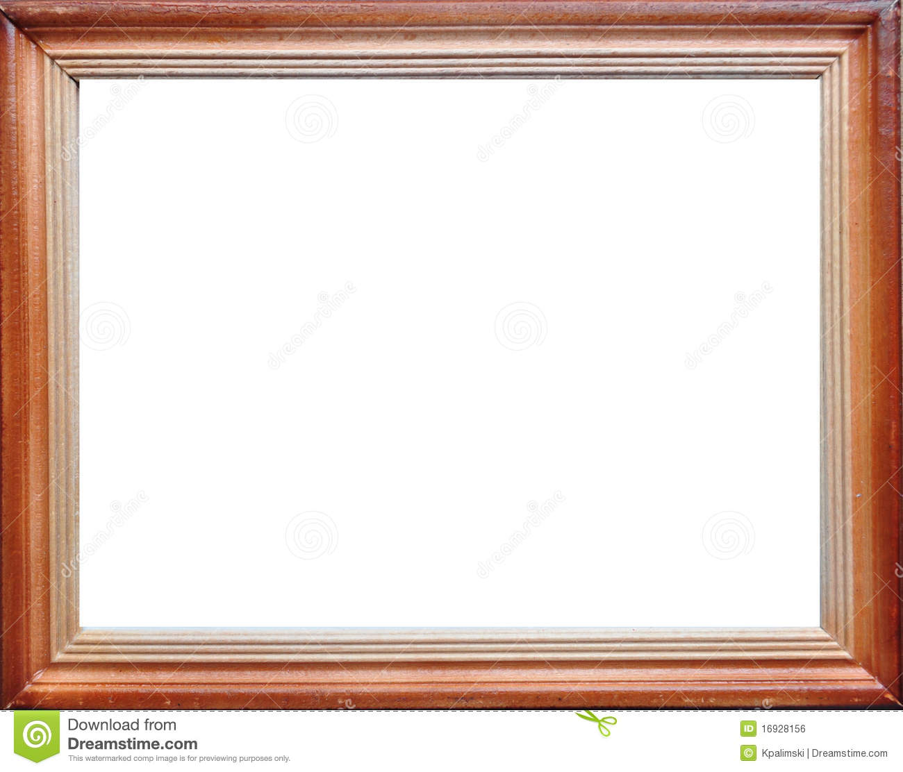 Wooden picture frame clipart � ciij 