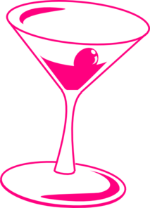 Cocktail Glass Animation Pink 
